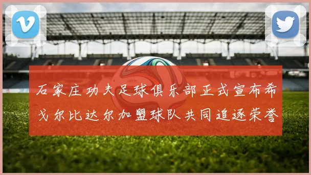 石家庄功夫足球俱乐部正式宣布希戈尔比达尔加盟球队共同追逐荣誉
